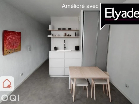 A vendre Studio T1 de 20,90 m² à Caluire face au parc Tête d'Or