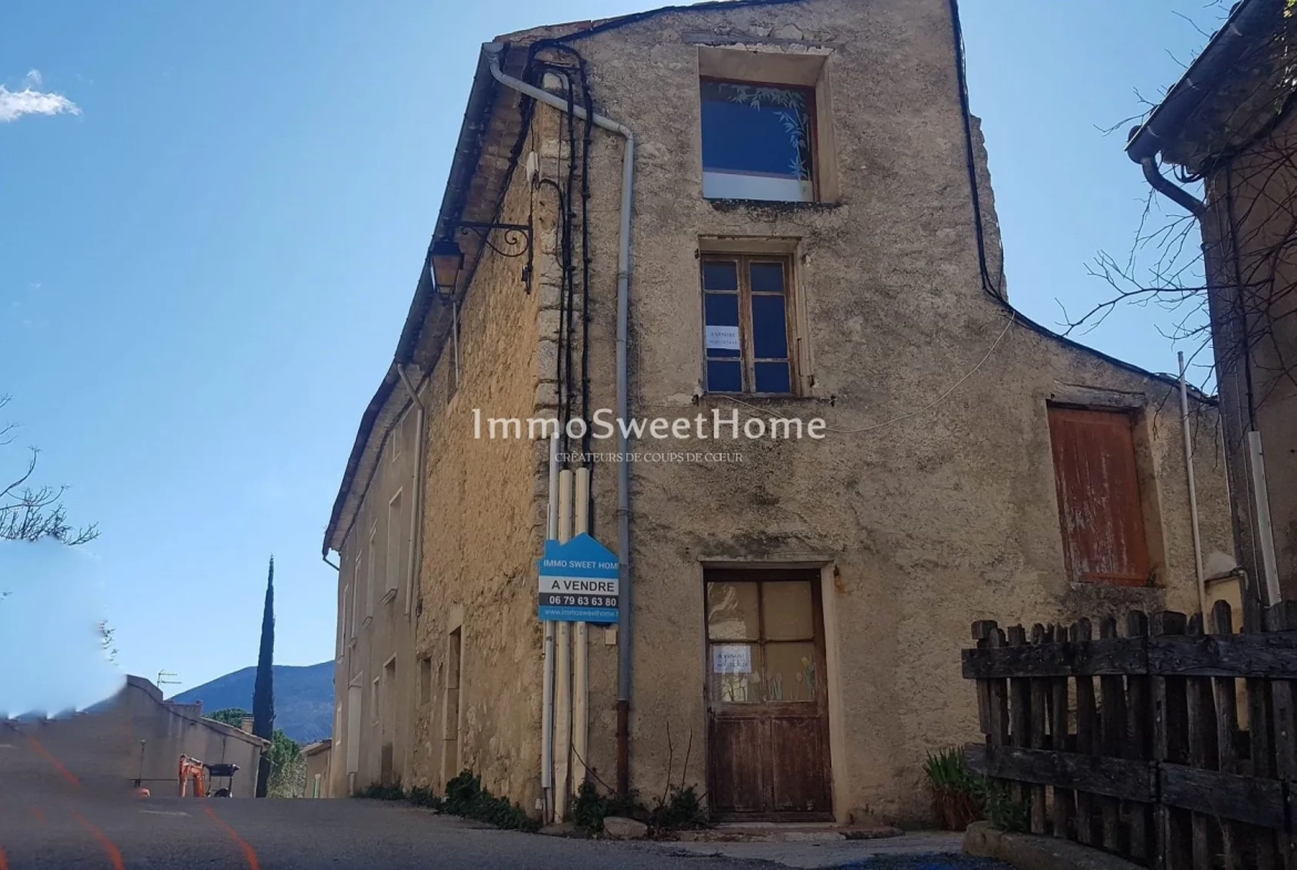 Petite maison à rénover proche de Buis-les-Baronnies - Potentiel intéressant 