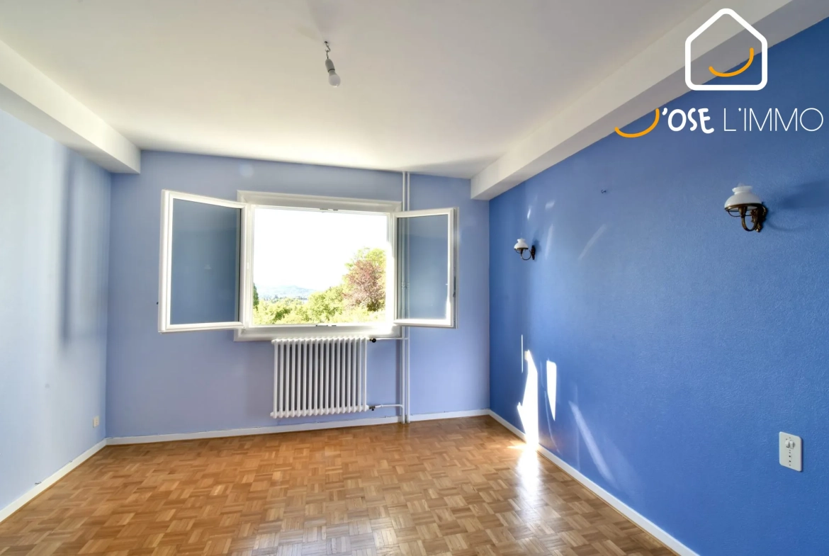 Appartement T4 lumineux à Gap avec balcon, garage et cave 