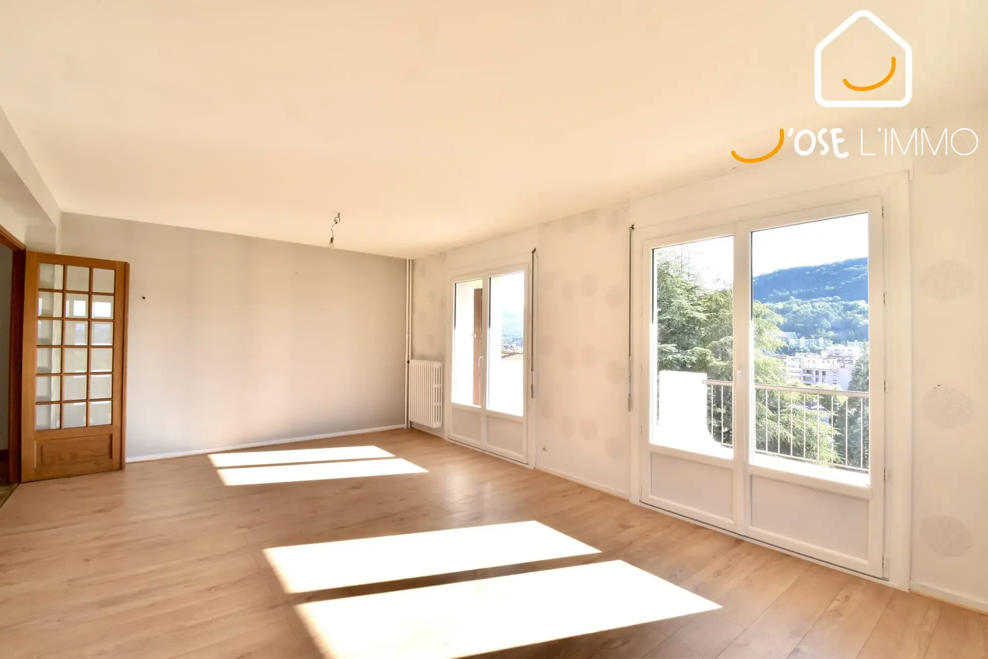 Appartement T4 lumineux à Gap avec balcon, garage et cave 
