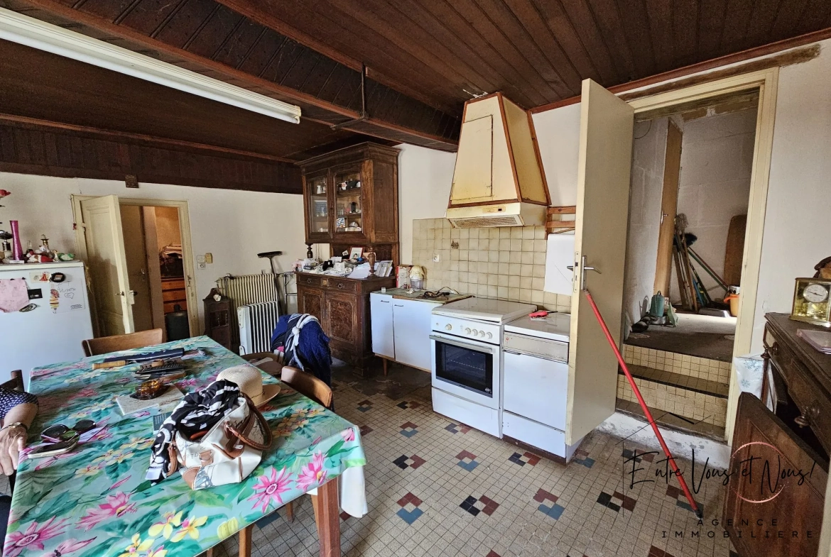 Maison ancienne à rénover à Fontet – 114 m² proche canal et loisirs 