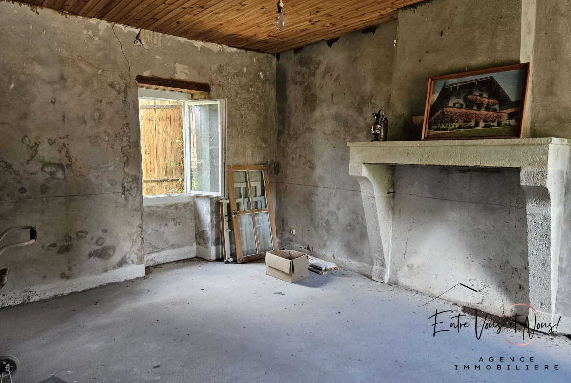 Maison ancienne à rénover à Fontet – 114 m² proche canal et loisirs 