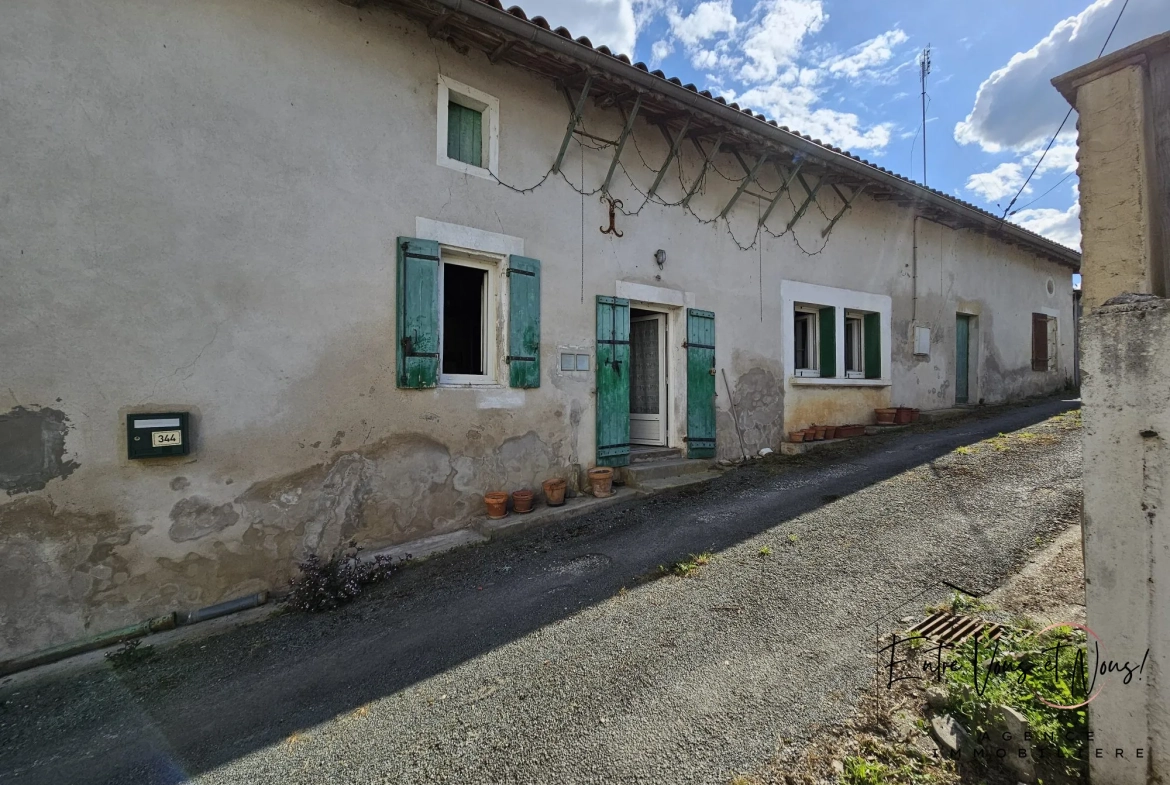 Maison ancienne à rénover à Fontet – 114 m² proche canal et loisirs 