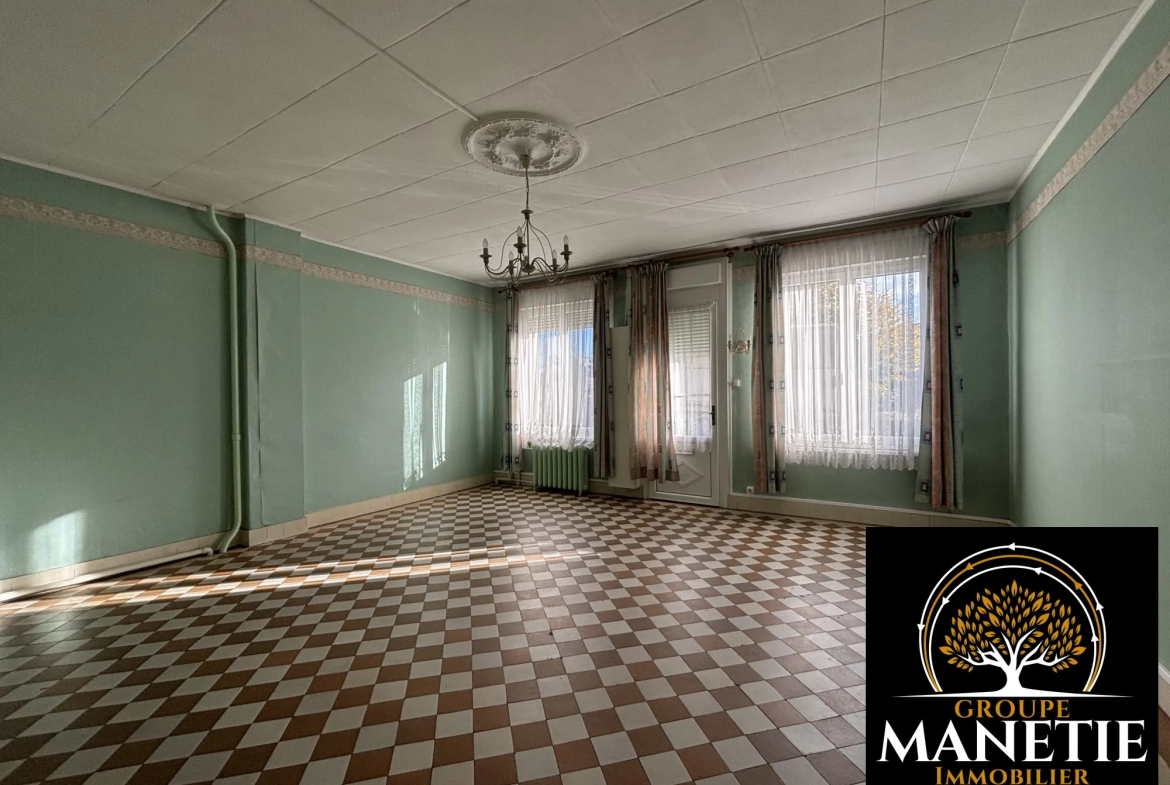 Maison à rénover avec 3 chambres à Achicourt - Grande opportunité 