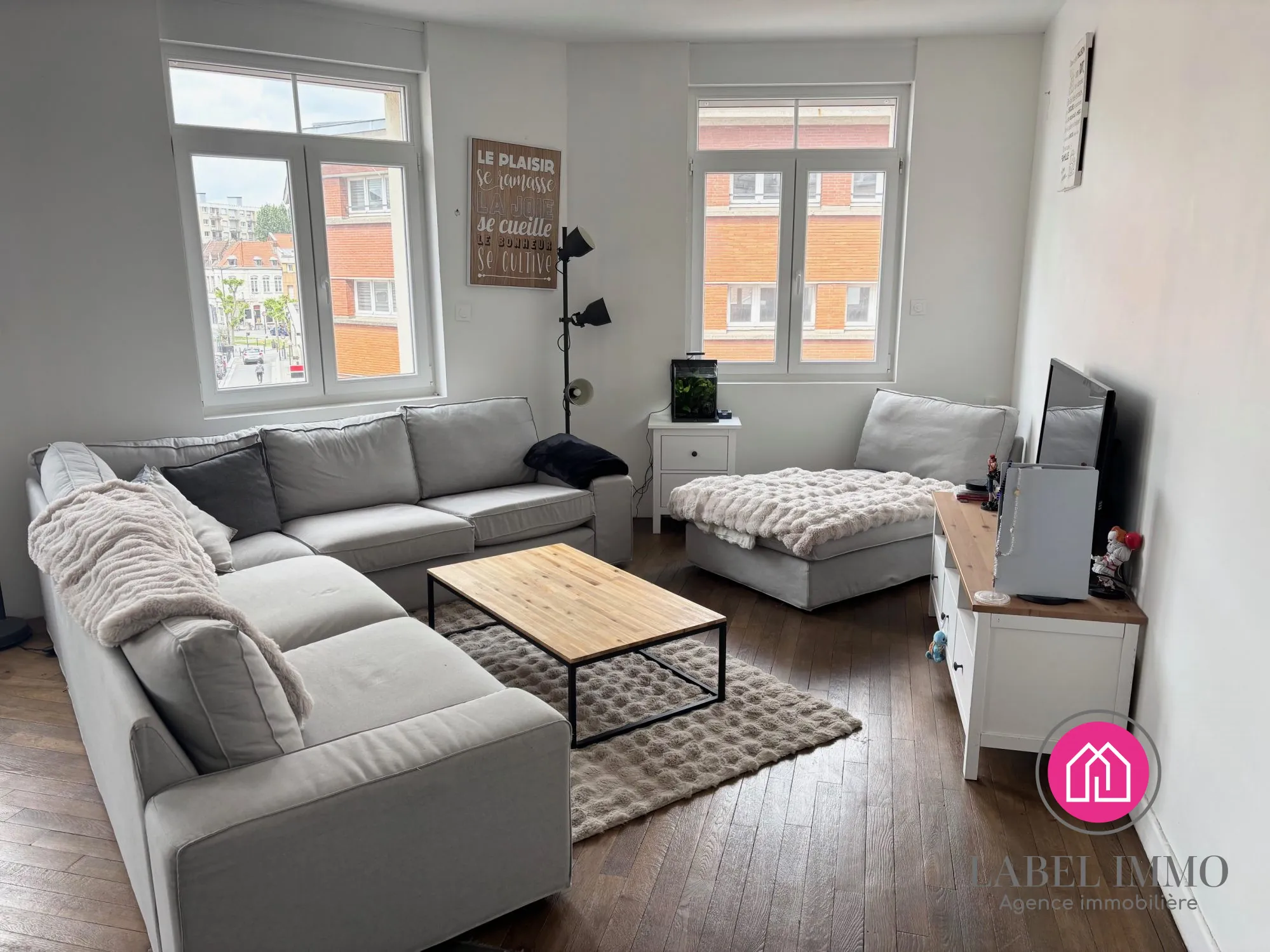 Appartement F2 en hyper centre-ville de Valenciennes de 70m² pour vente 