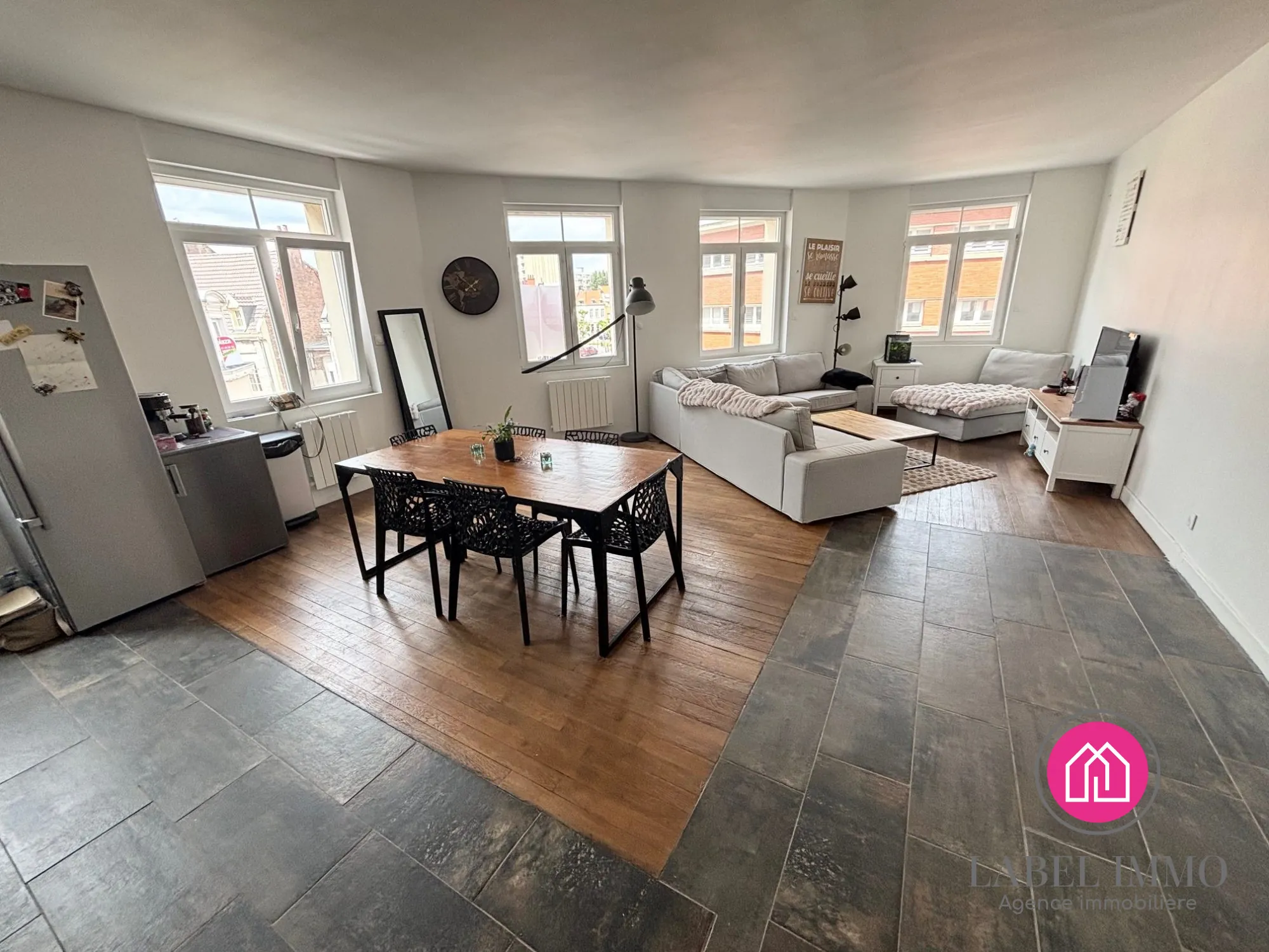 Appartement F2 en hyper centre-ville de Valenciennes de 70m² pour vente 