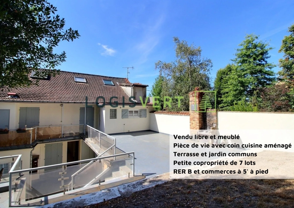 Studio à vendre à Palaiseau, idéal investissement locatif, 14 m², proche gare Lozère