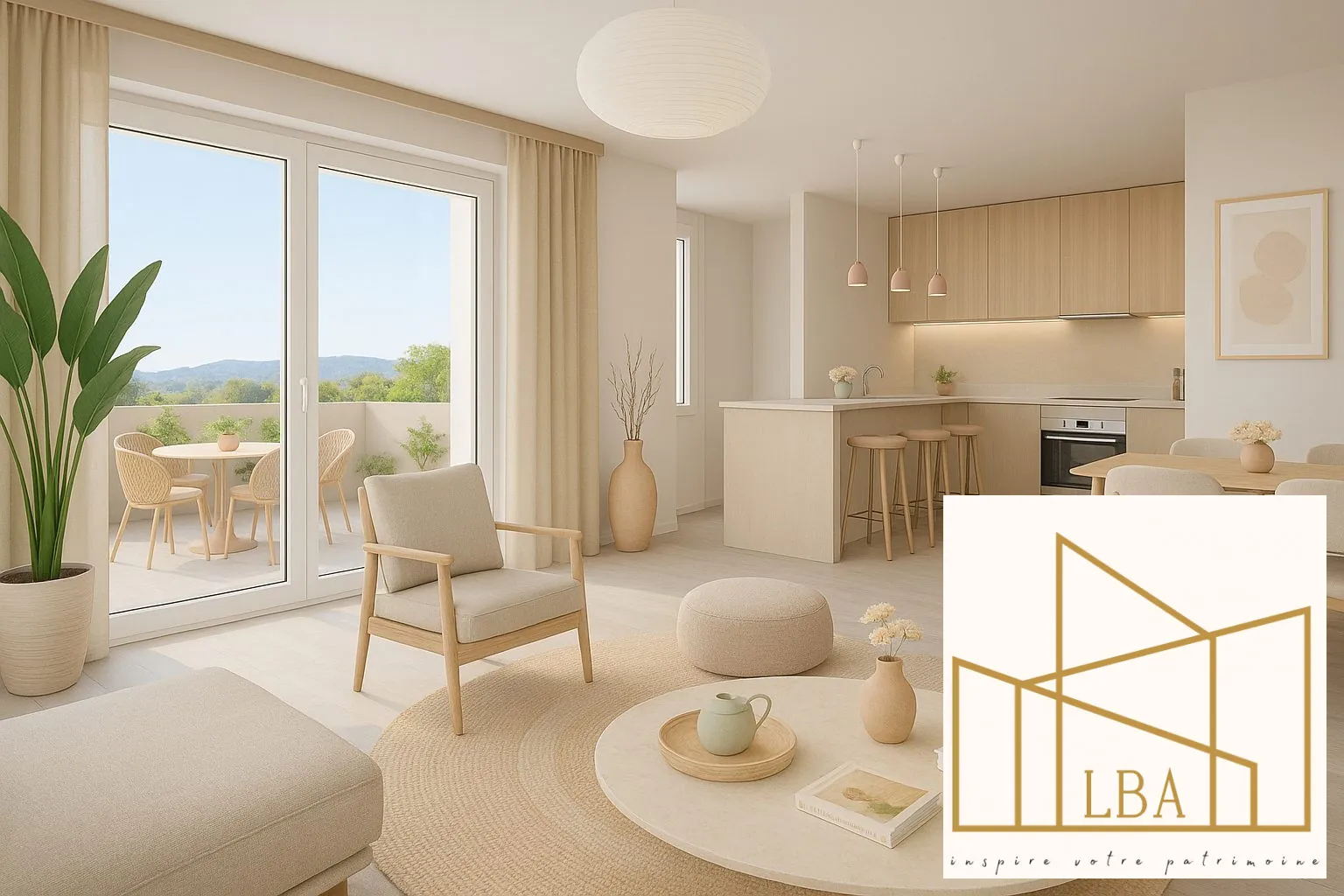 Appartement T2 neuf à vendre à Marignane, 38 m² avec terrasse, proche commodités 