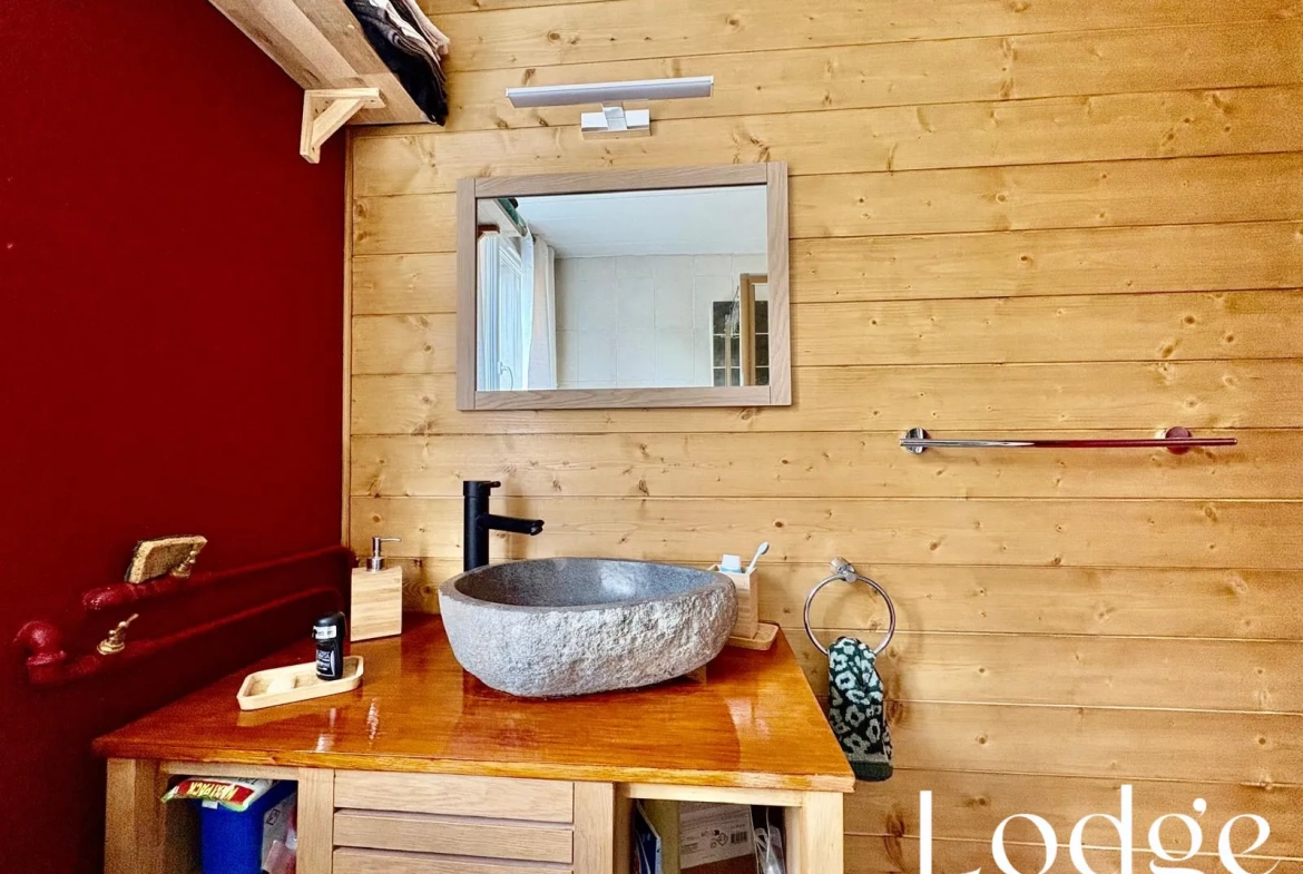 Appartement T2 avec terrasse à Serre-Chevalier 1400, proche des pistes 