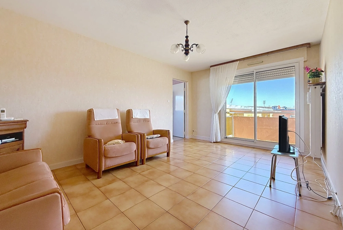 Bel appartement T3 à vendre à Belfort avec balcon et cave 