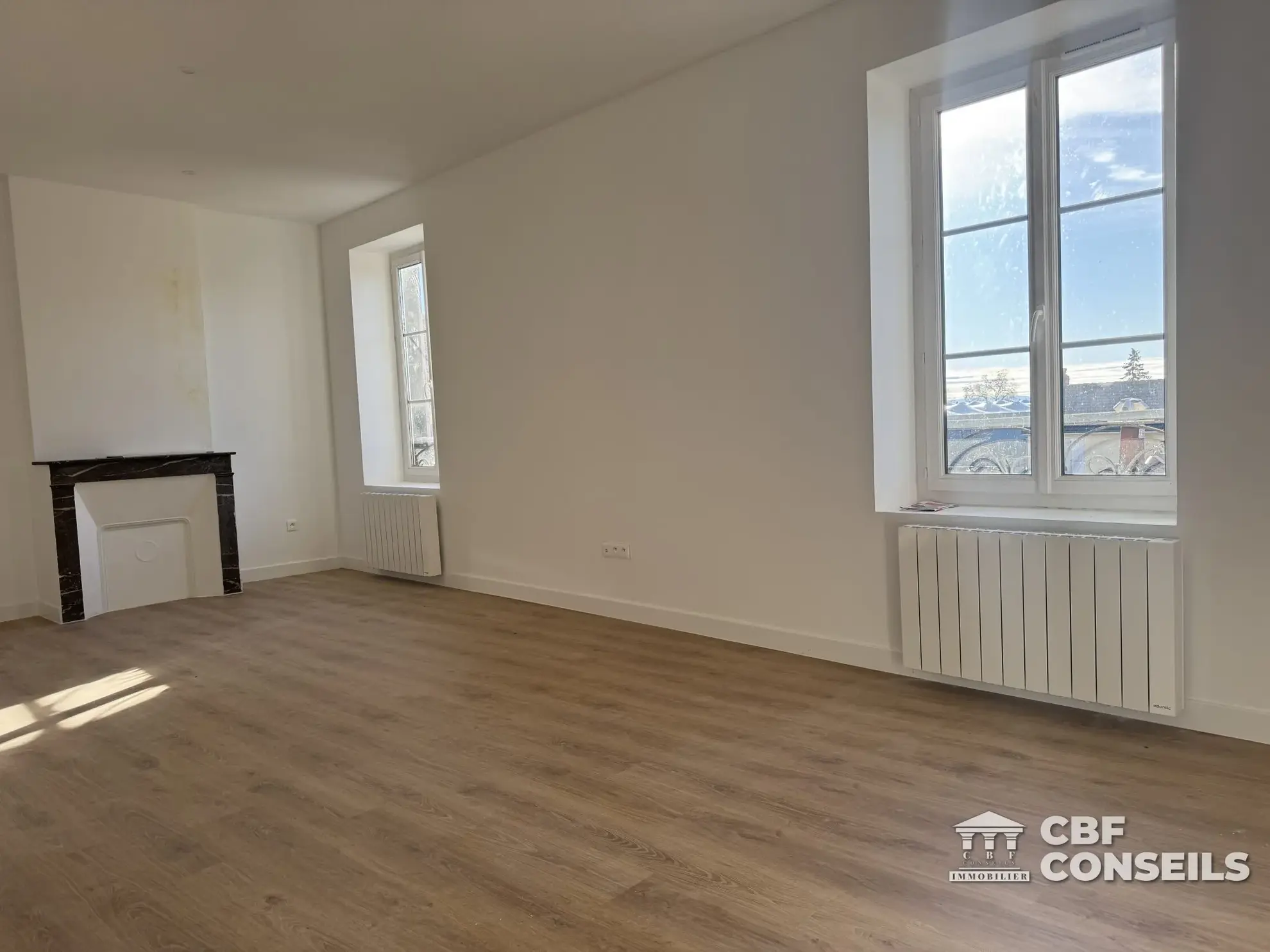 Appartement T3 rénové à Riom (63200), centre-ville avec vue et potentiel d'aménagement 