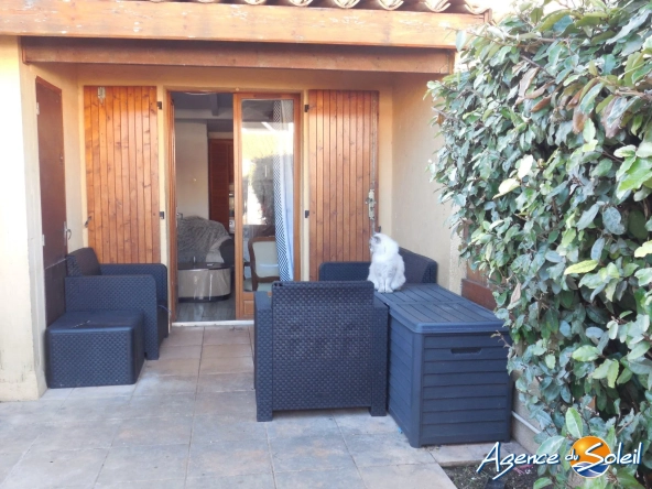 Pavillon sécurisé de 25 m² loué avec cour à Port-la-Nouvelle
