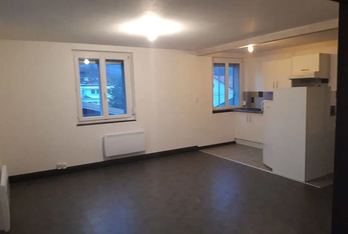 Appartement 3 pièces à Gérardmer avec vue piste, garage et cave 