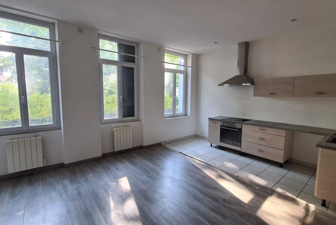 Immeuble de rapport à Saint-Étienne avec local commercial et appartements T2 