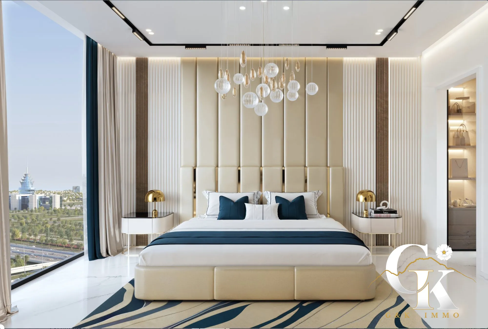 Studio haut de gamme à vendre à Dubaï – Vue dégagée, résidence sécurisée 
