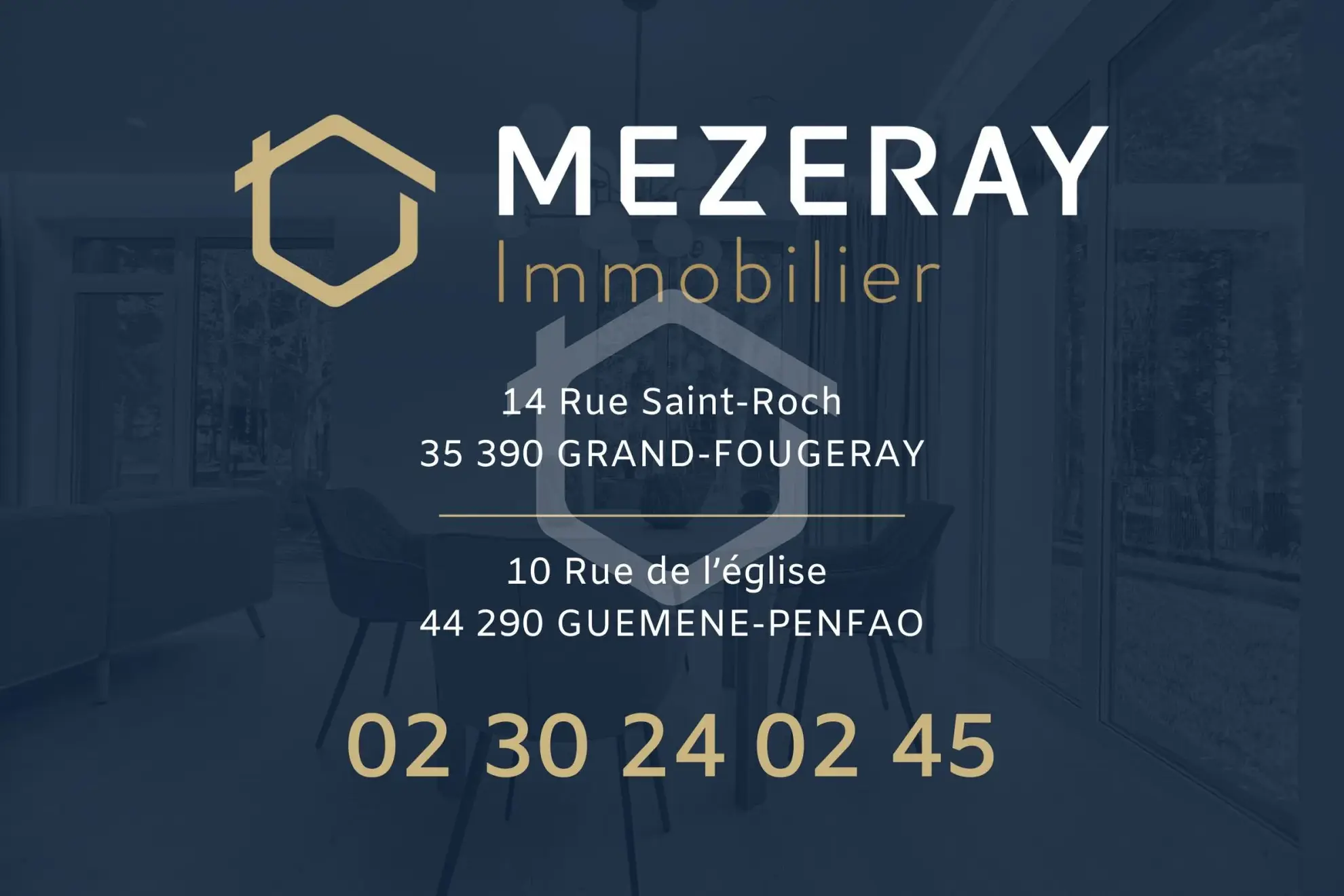 Maison de plain-pied rénovée de 86 m² avec jardin à Guémené-Penfao 