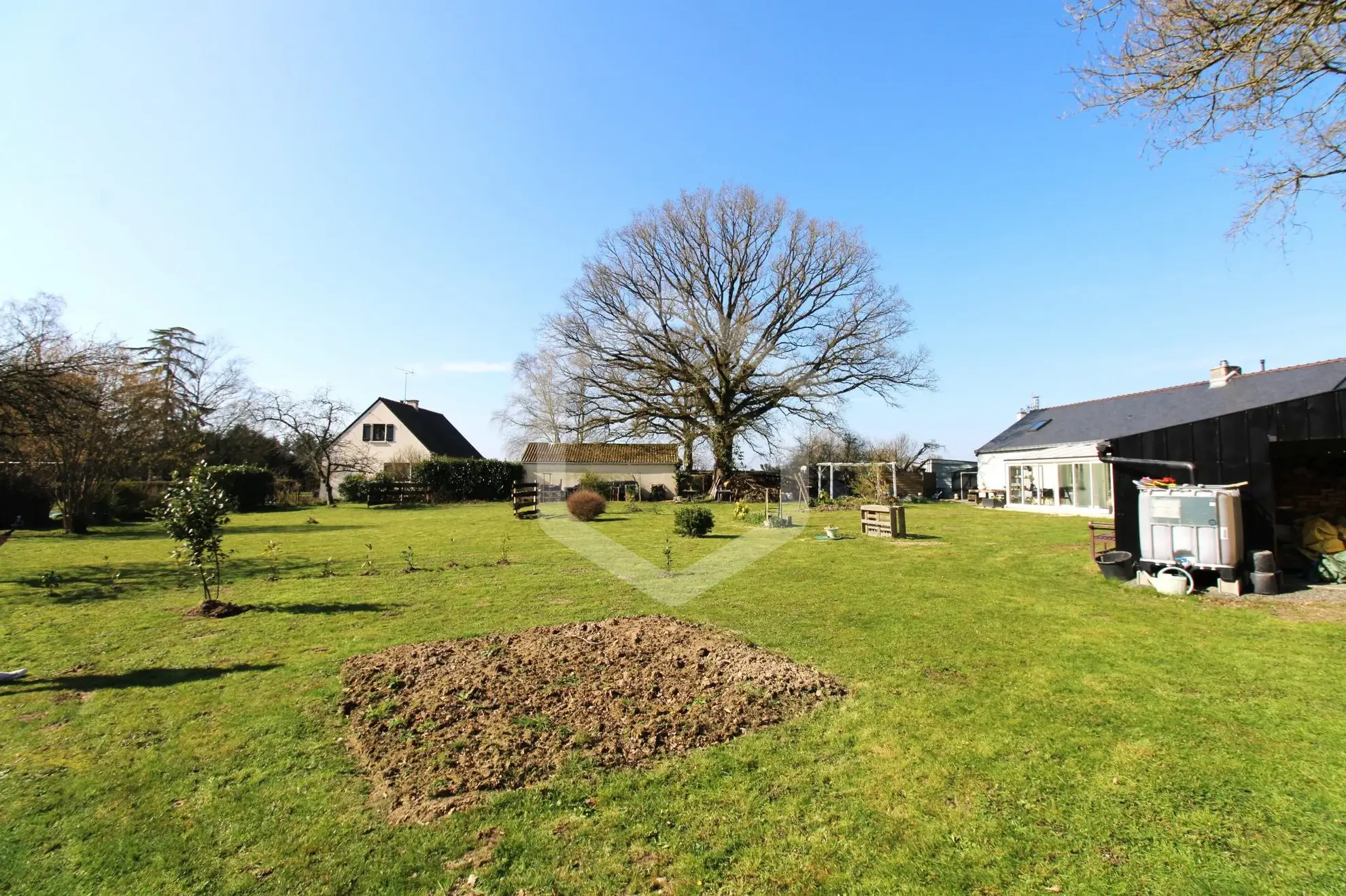 Maison de plain-pied rénovée de 86 m² avec jardin à Guémené-Penfao 