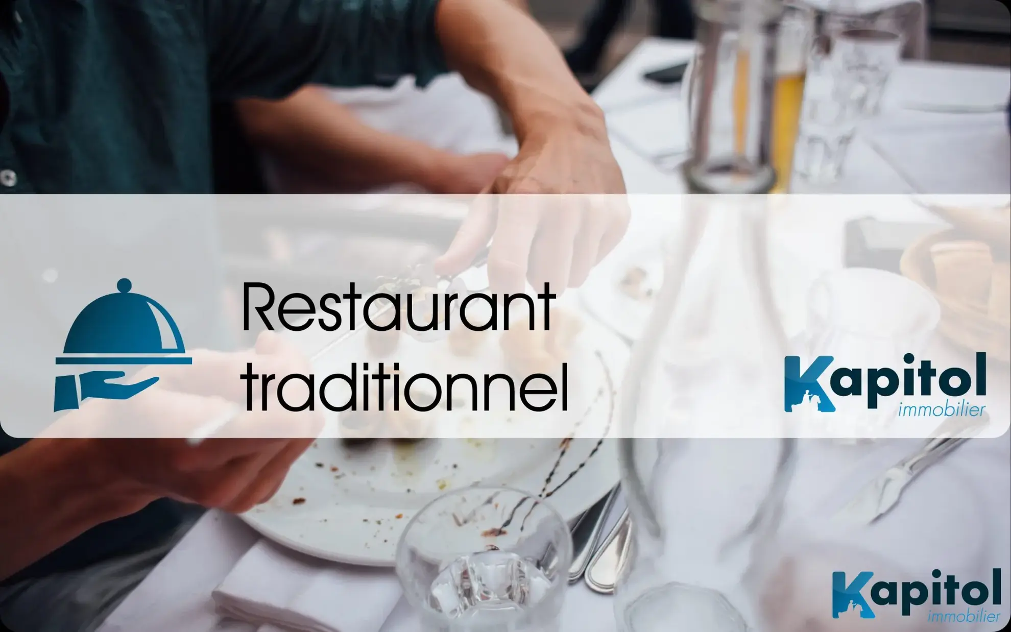 Restaurant à vendre Paris 17 – Emplacement N°1, CA de 277 K€, 68 m² 