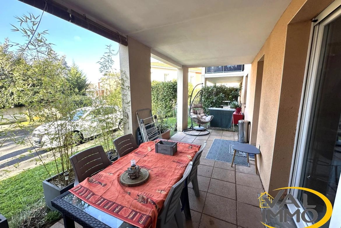 Charmant appartement T2 de 44 m² avec terrasse à Tournefeuille-Lardenne 