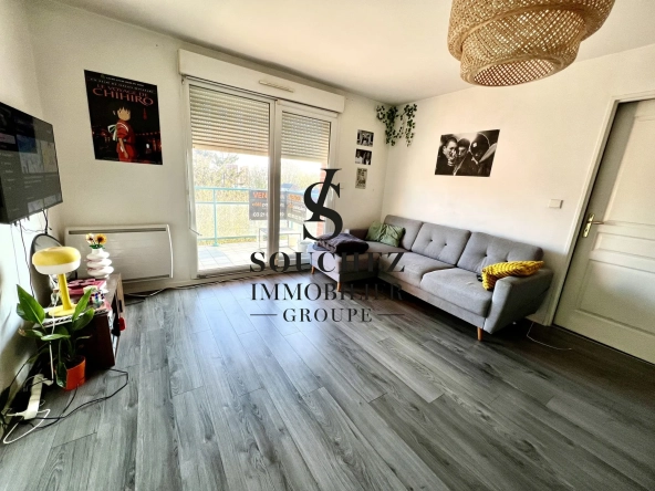 Appartement T2 avec balcon à Lens, résidence sécurisée proche centre-ville