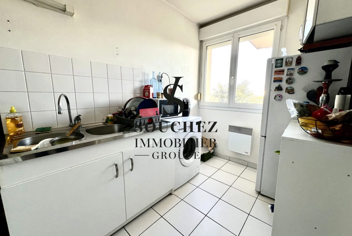 Appartement T2 avec balcon à Lens, résidence sécurisée proche centre-ville 