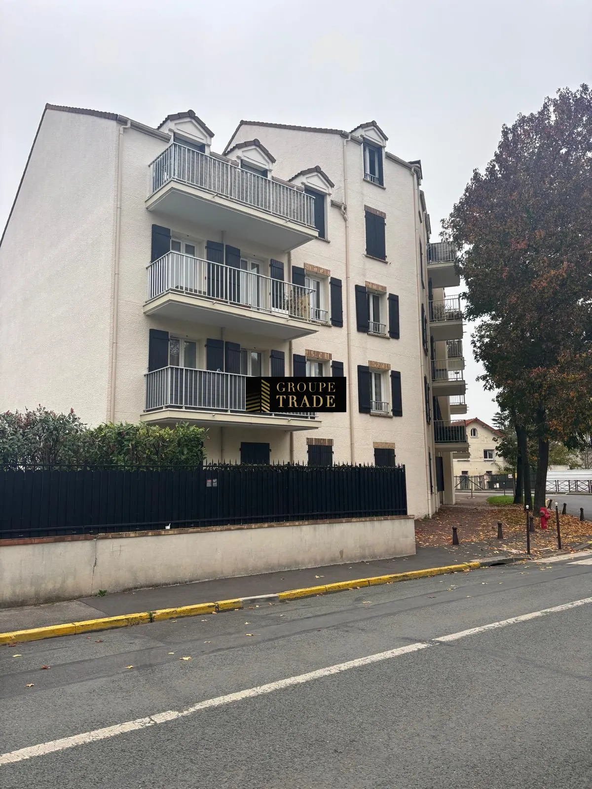 Appartement T2 à vendre à Le Plessis-Trévise – 55m², balcon, proche écoles et commerces 