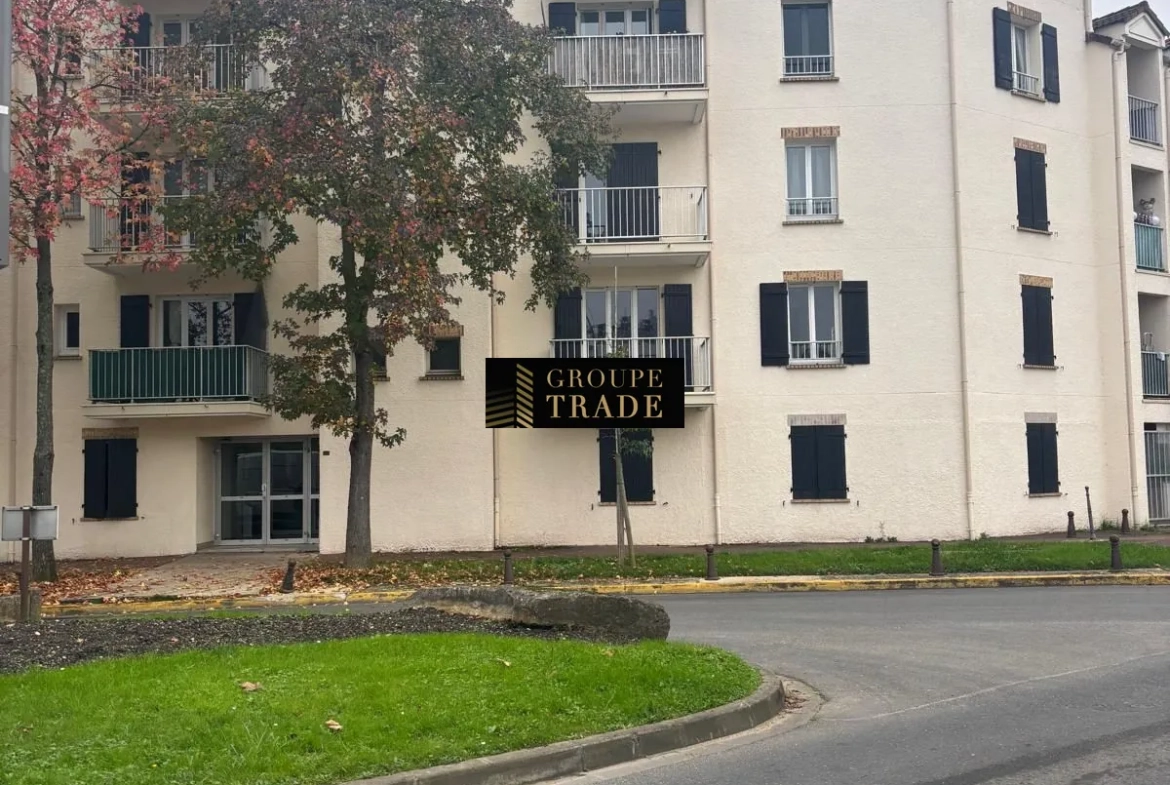 Appartement T2 à vendre à Le Plessis-Trévise – 55m², balcon, proche écoles et commerces 