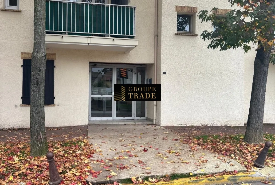 Appartement T2 à vendre à Le Plessis-Trévise – 55m², balcon, proche écoles et commerces 
