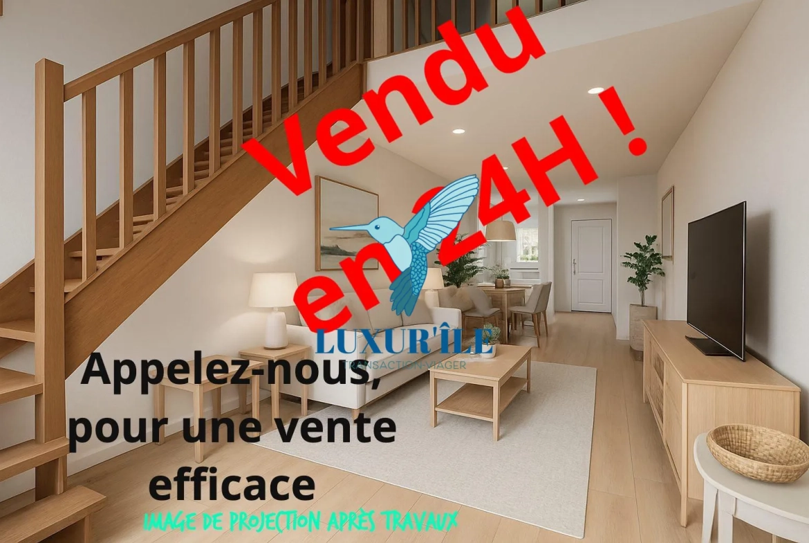 Appartement duplex à vendre à Le Gosier, secteur Bas-du-Fort, avec piscine et investissement idéal 