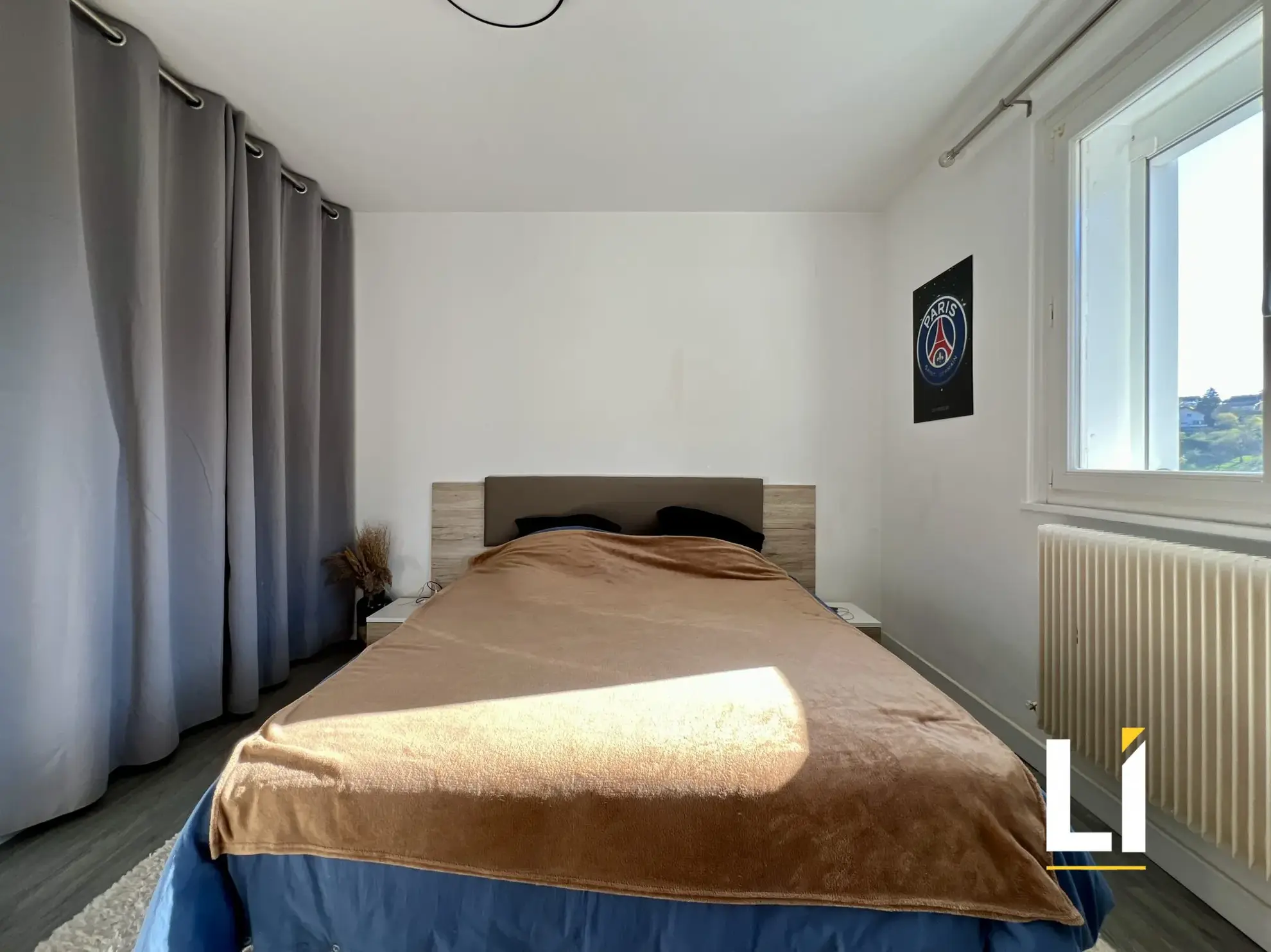 Appartement rénové avec balcon, garage et cave à Maîche – 76 m² 