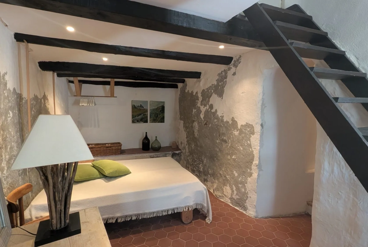 Maison de village provençale à Gonfaron de 98 m² avec terrasse et vue magnifique 