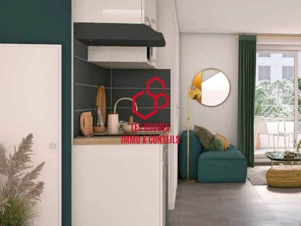 Appartement T2 neuf lumineux à vendre à Montereau-Fault-Yonne avec balcon