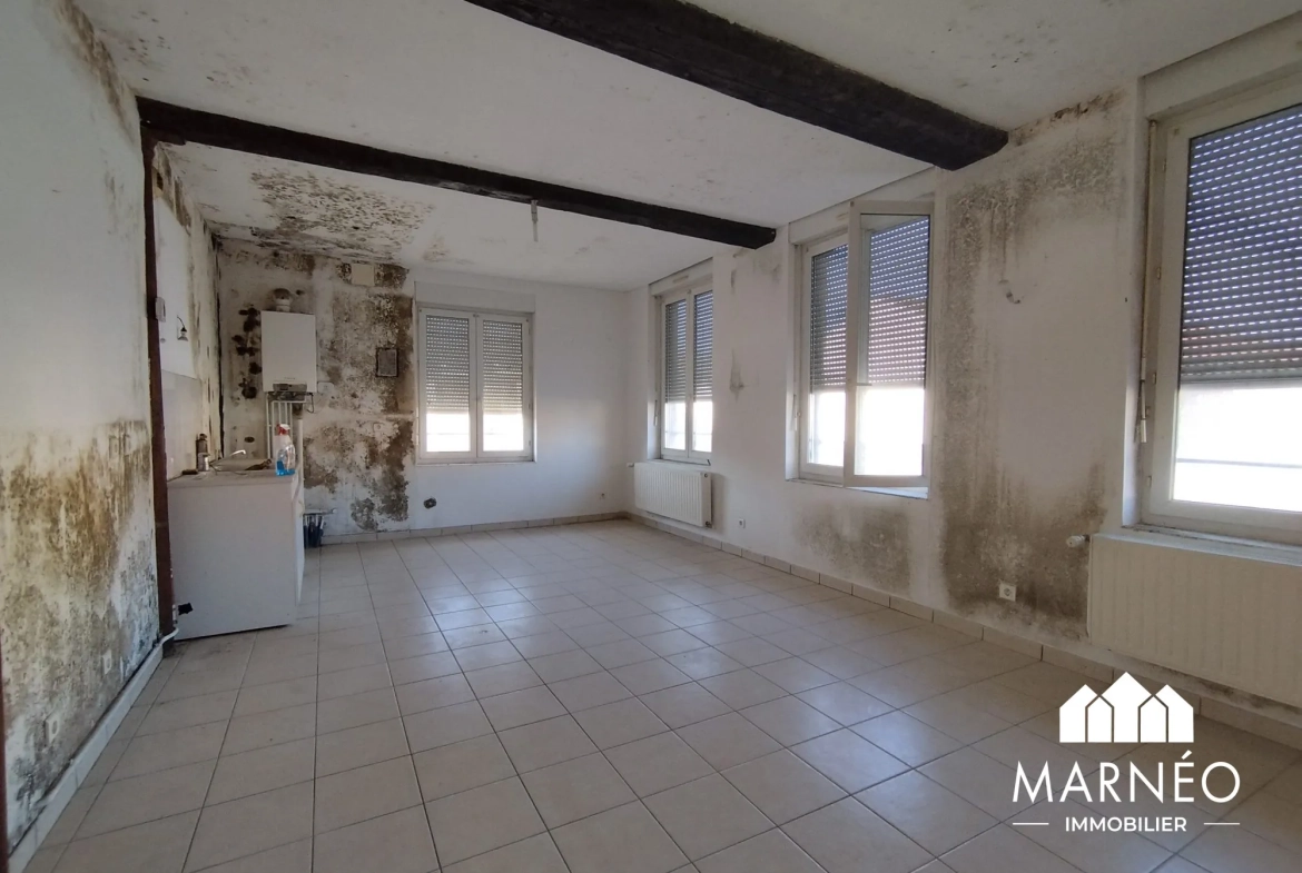 Immeuble en colombage de 1852 avec 5 logements à vendre à Reims 