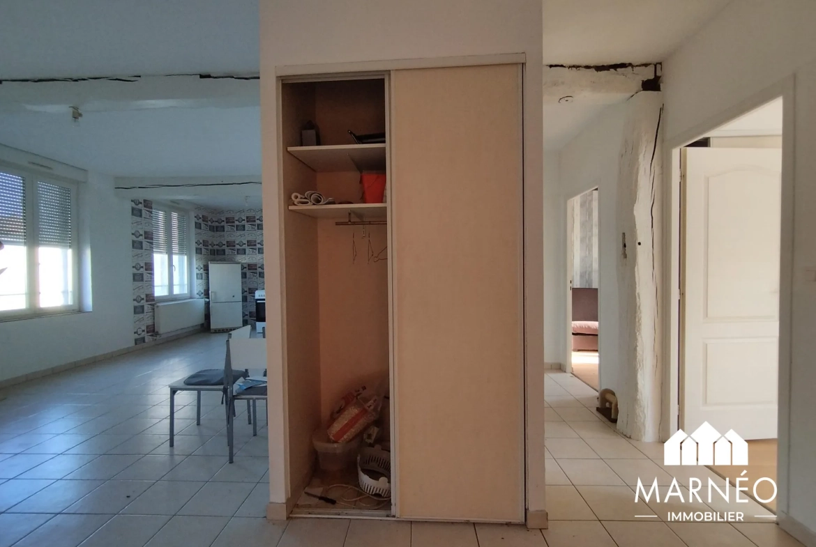 Immeuble en colombage de 1852 avec 5 logements à vendre à Reims 