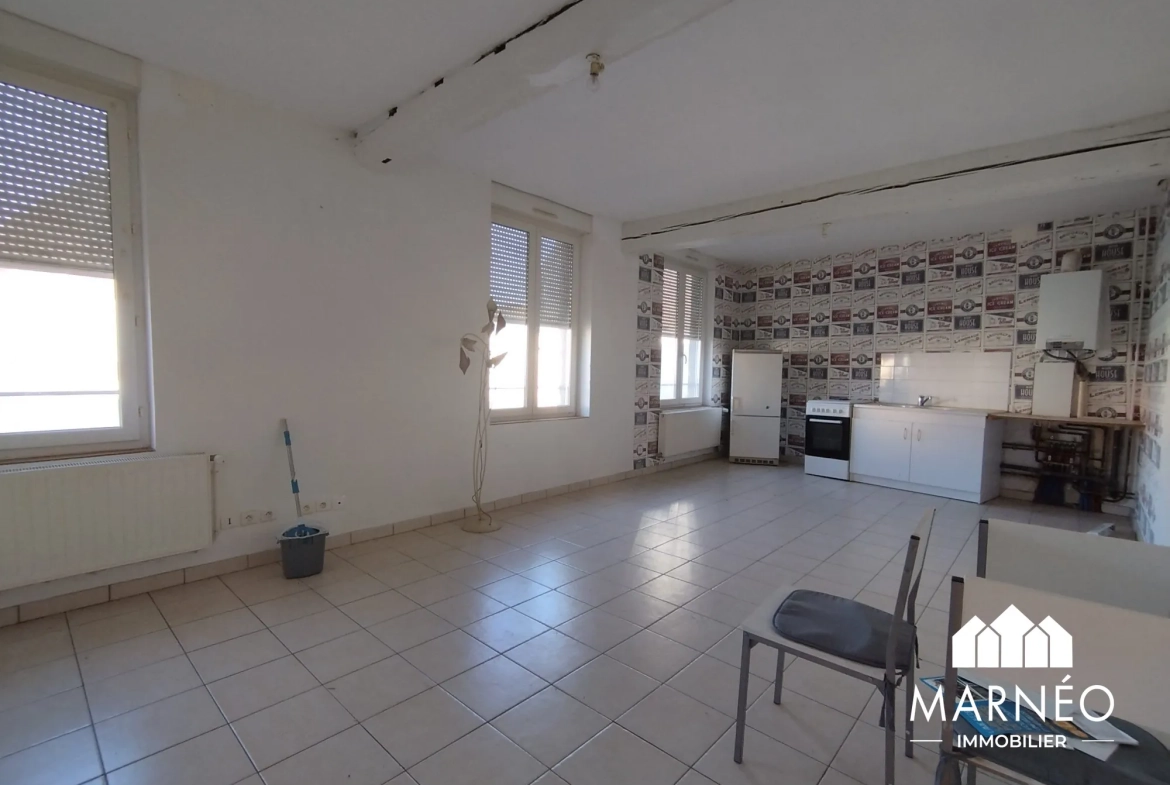 Immeuble en colombage de 1852 avec 5 logements à vendre à Reims 