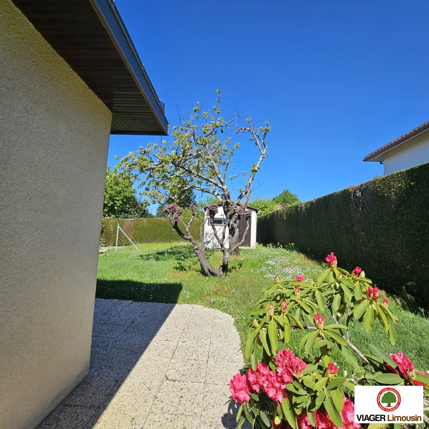 Maison de plain-pied à Condat-sur-Vienne avec jardin et garage, 48 m² 