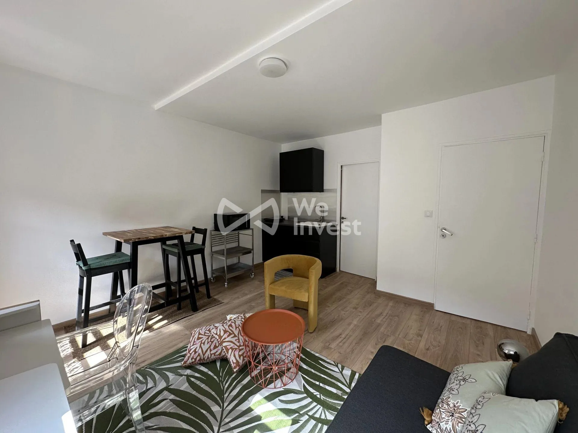 Appartement T1 de prestige à Toulouse, lumineux et idéal pour investissement 
