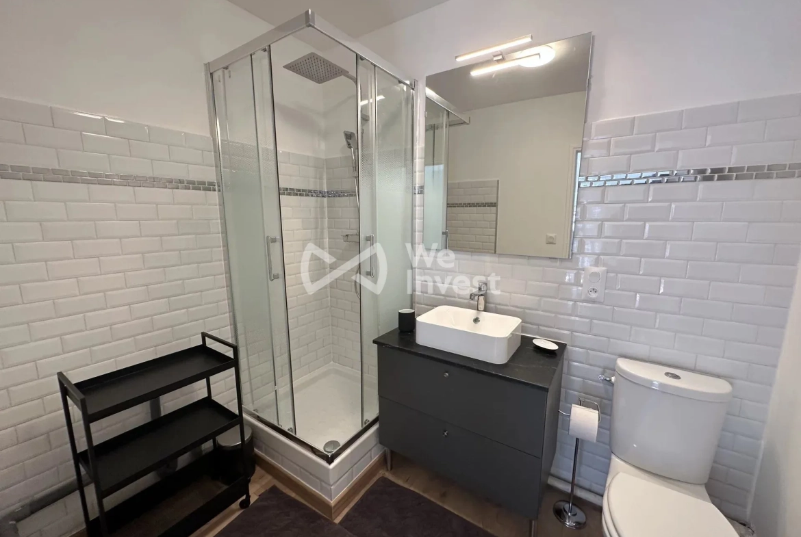 Appartement T1 de prestige à Toulouse, lumineux et idéal pour investissement 
