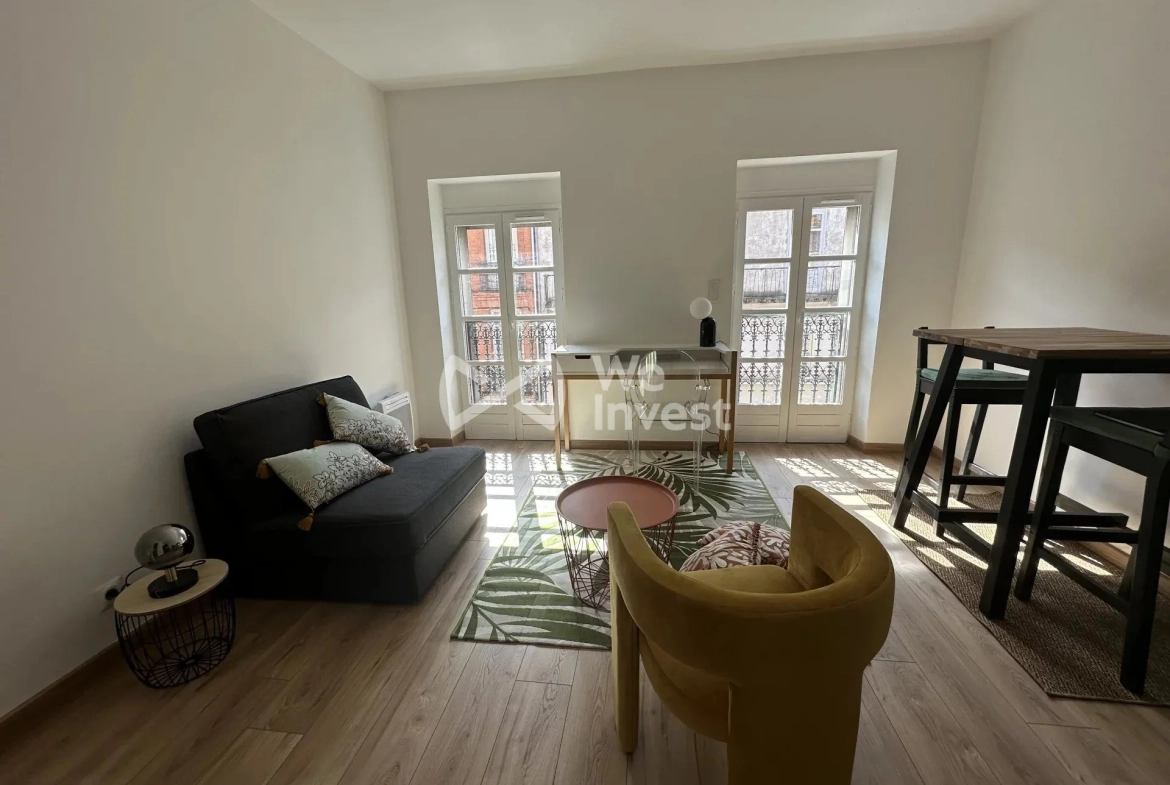 Appartement T1 de prestige à Toulouse, lumineux et idéal pour investissement 