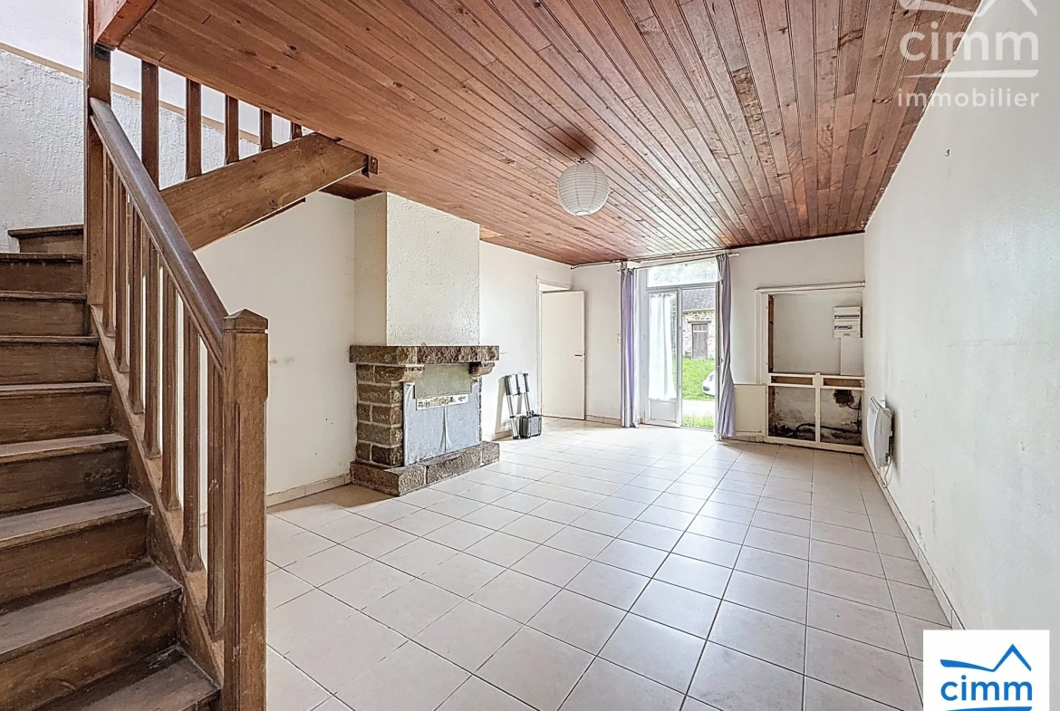 Maison de 90 m² à Pléchatel avec grand potentiel de rénovation 