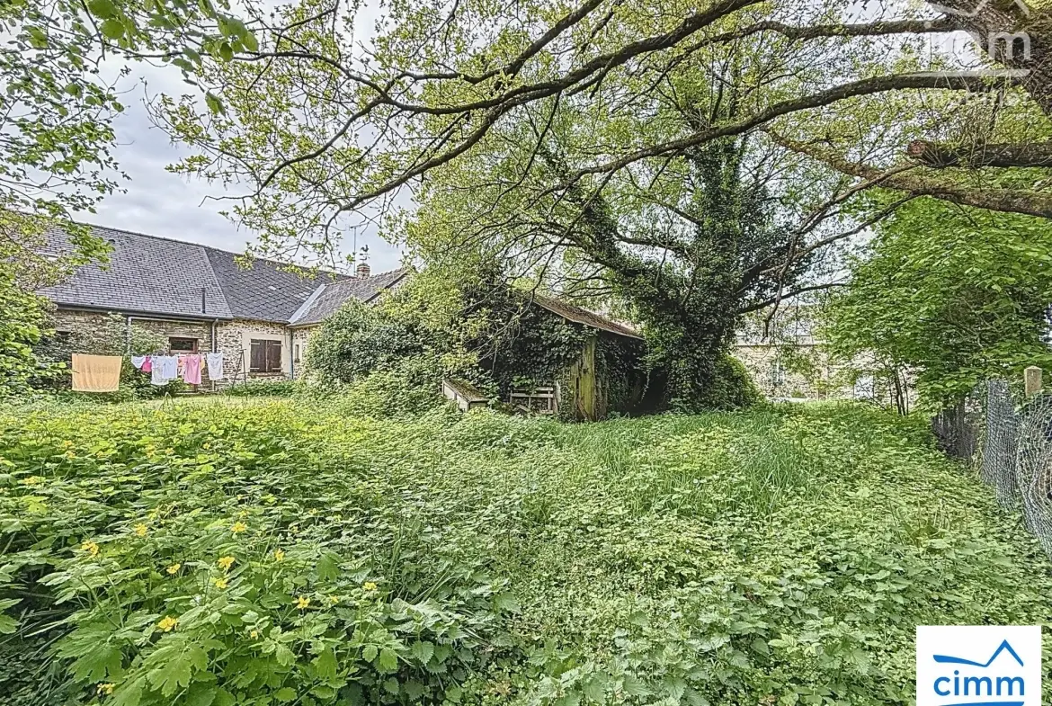 Maison de 90 m² à Pléchatel avec grand potentiel de rénovation 