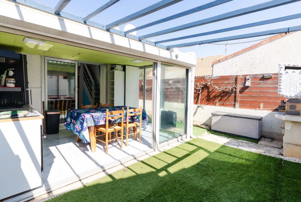 Votre Pavillon à Gruissan avec Terrasse et Piscine - Idéal Investissement ou Résidence Secondaire 