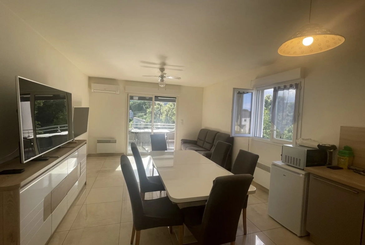 Appartement de 3 pièces avec terrasse à San-Nicolao, proche commodités 