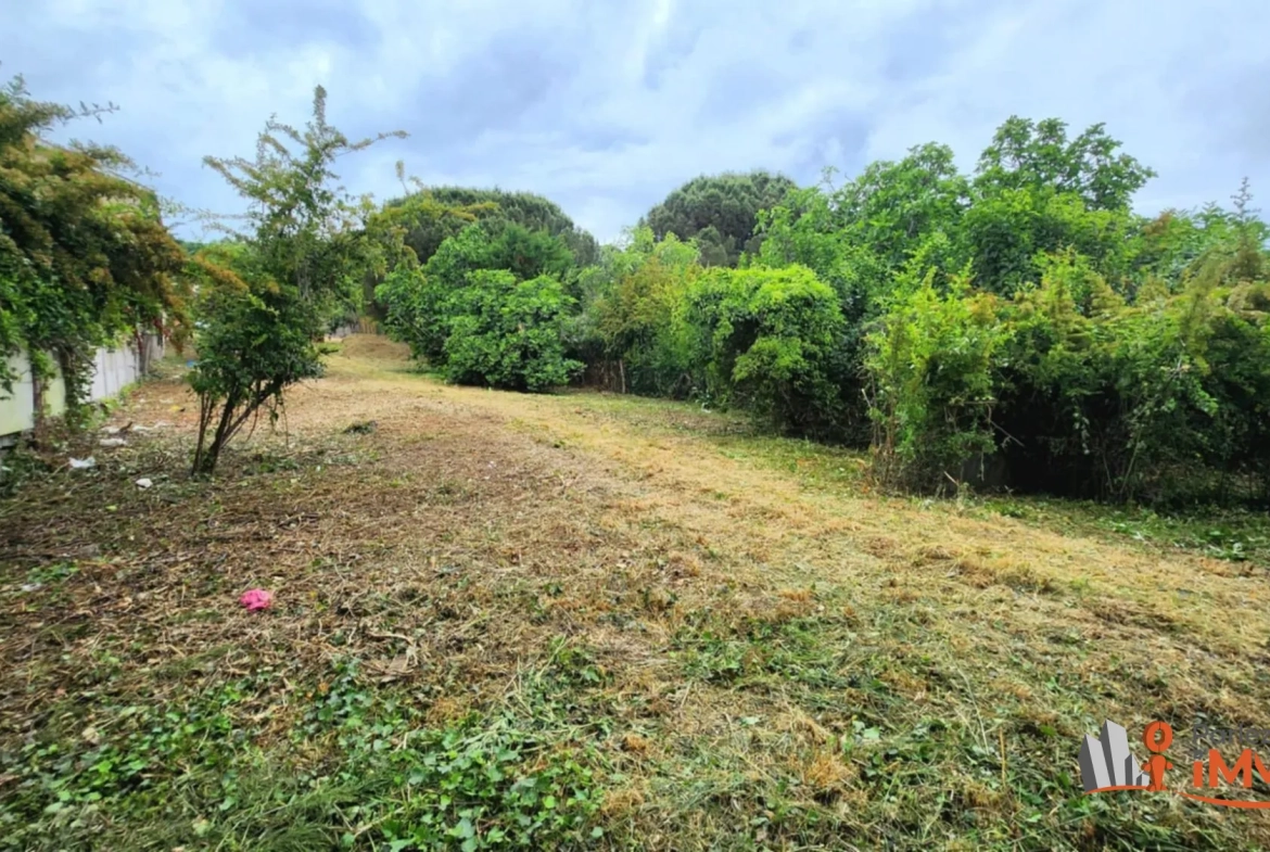 Terrain constructible de 829 m² à Givors, secteur calme et résidentiel 