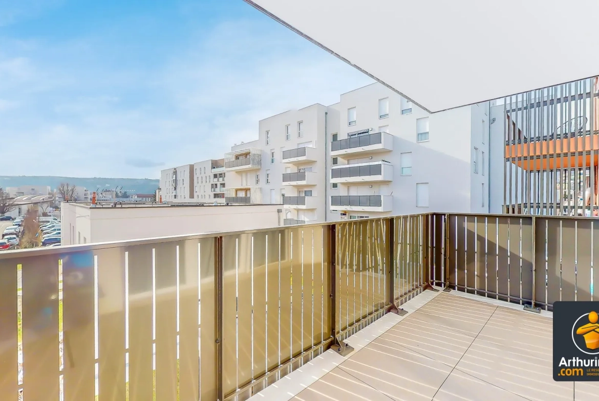 Appartement 3 pièces moderne avec balcon à Givors – Livraison 2025 