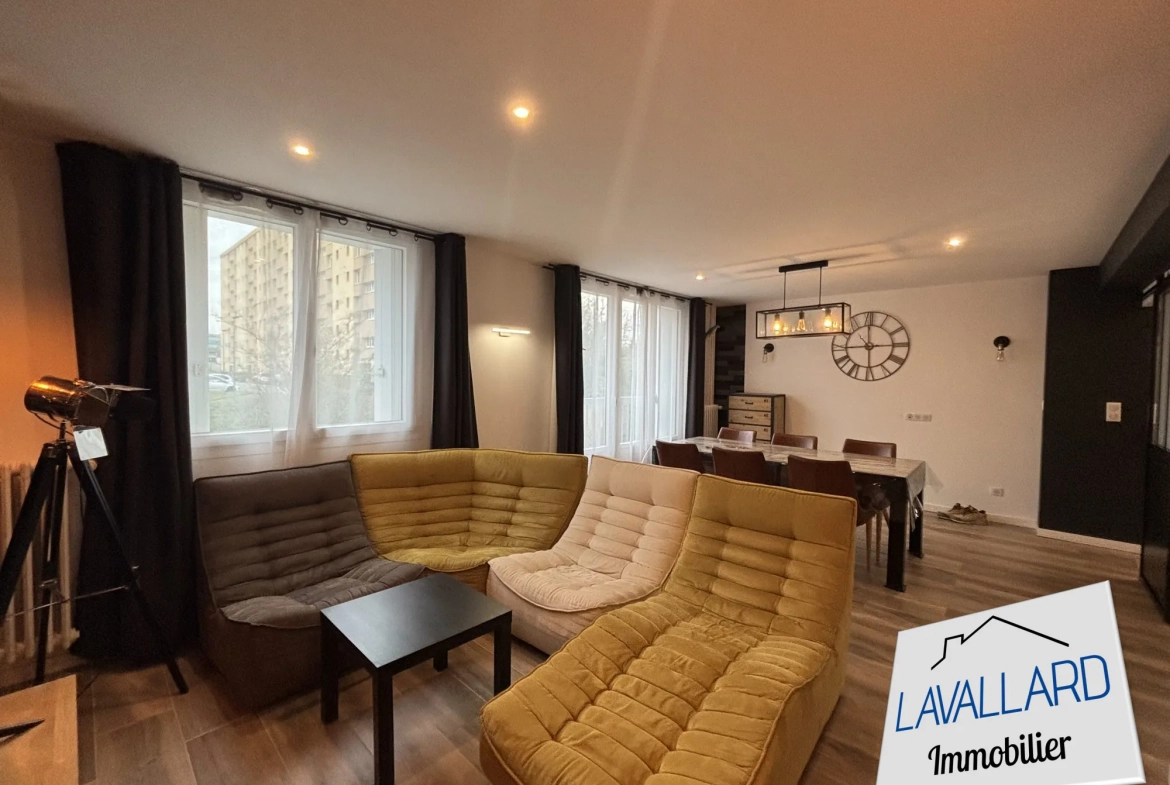 Appartement 78 m² à Amiens Plein Sud avec 3 chambres, garage et cave 