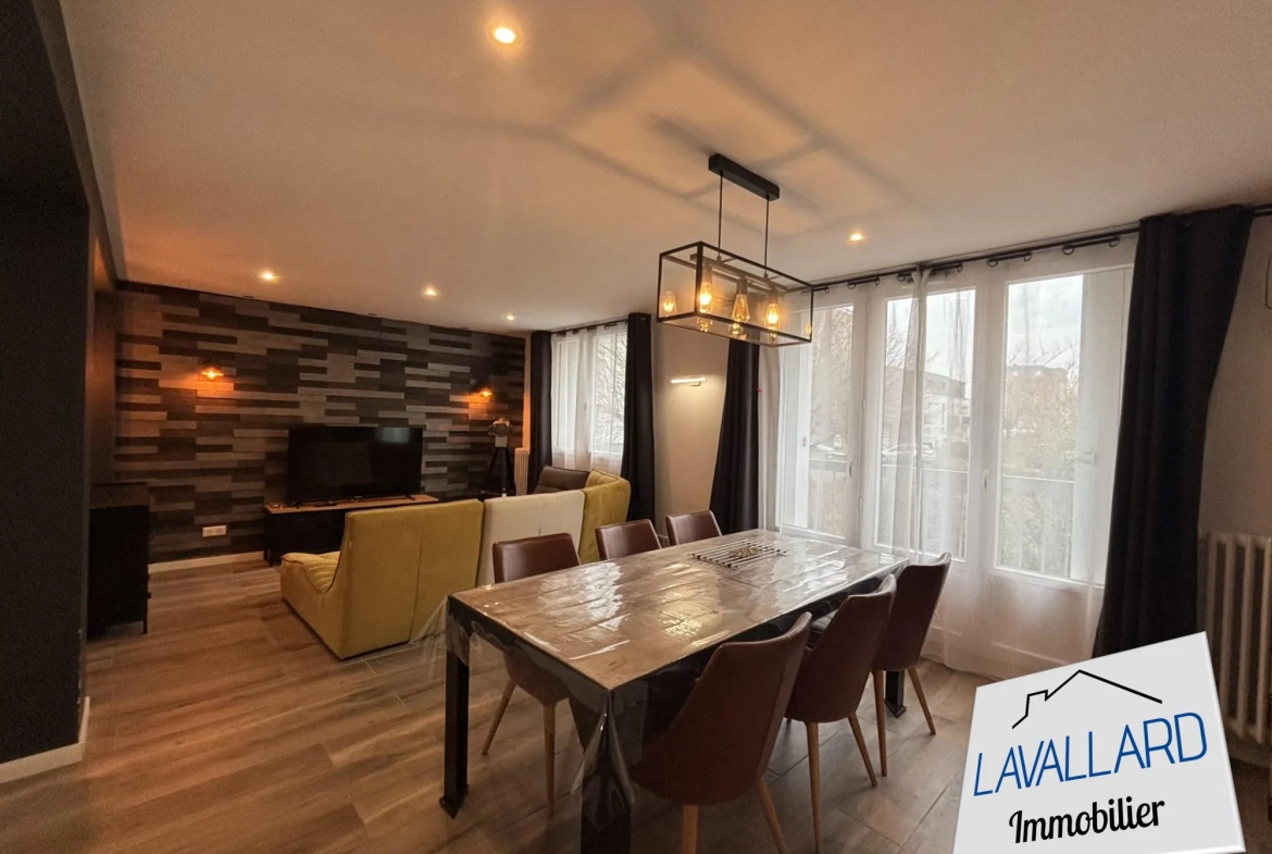Appartement 78 m² à Amiens Plein Sud avec 3 chambres, garage et cave 