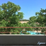 Investissement immobilier T3 avec parking et vue piscine à Lézignan-Corbières