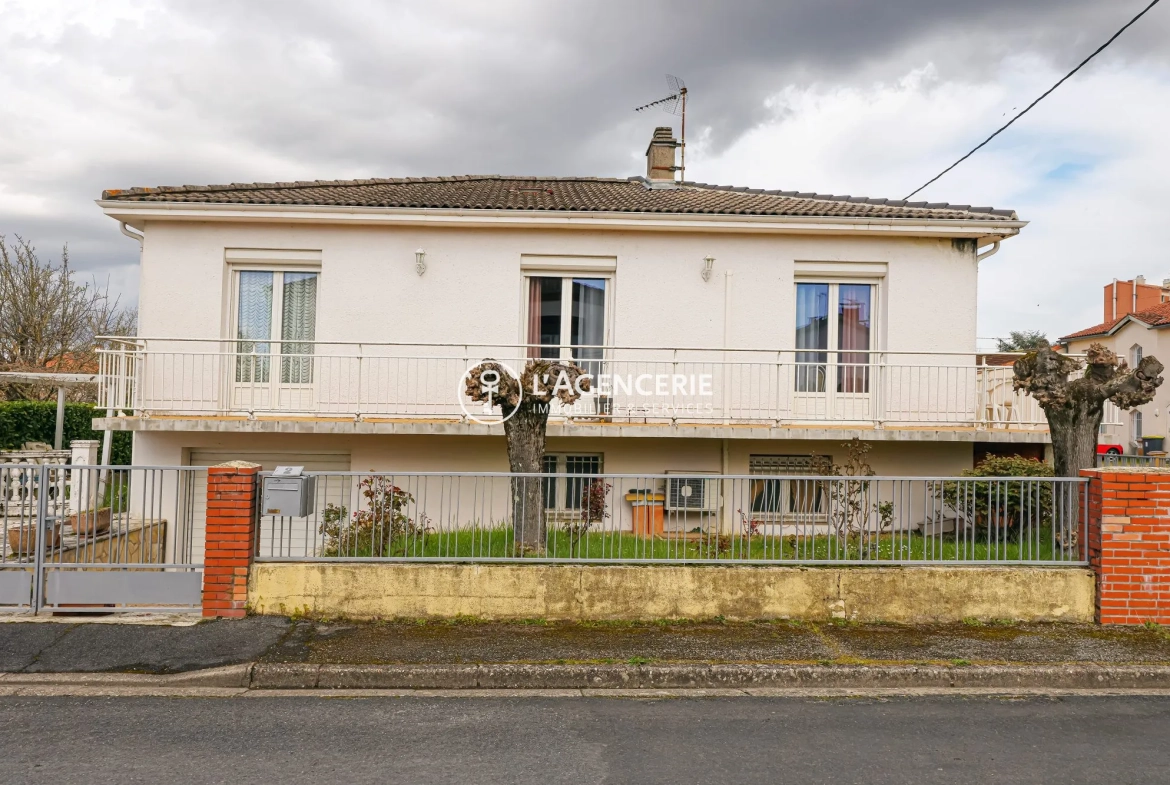 Maison individuelle à Albi avec 4 chambres et grand jardin 