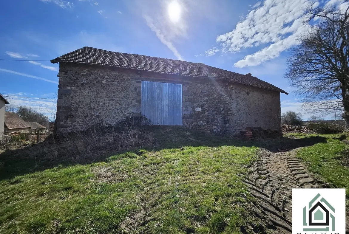 Ferme à rénover avec deux maisons et dépendances à Villosanges 